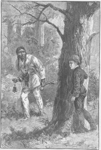 "Terry heard distinctly the footsteps of the warrior."